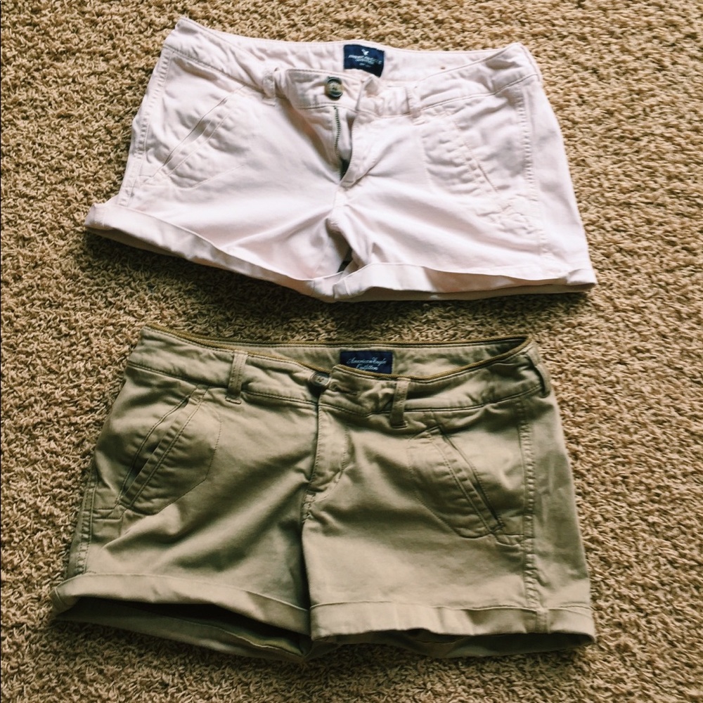 American Eagle khaki shorts